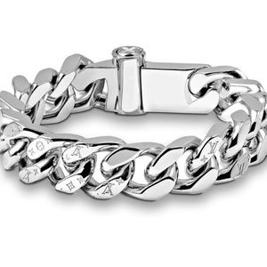 Louis Vuitton Silver Chain Bracelet